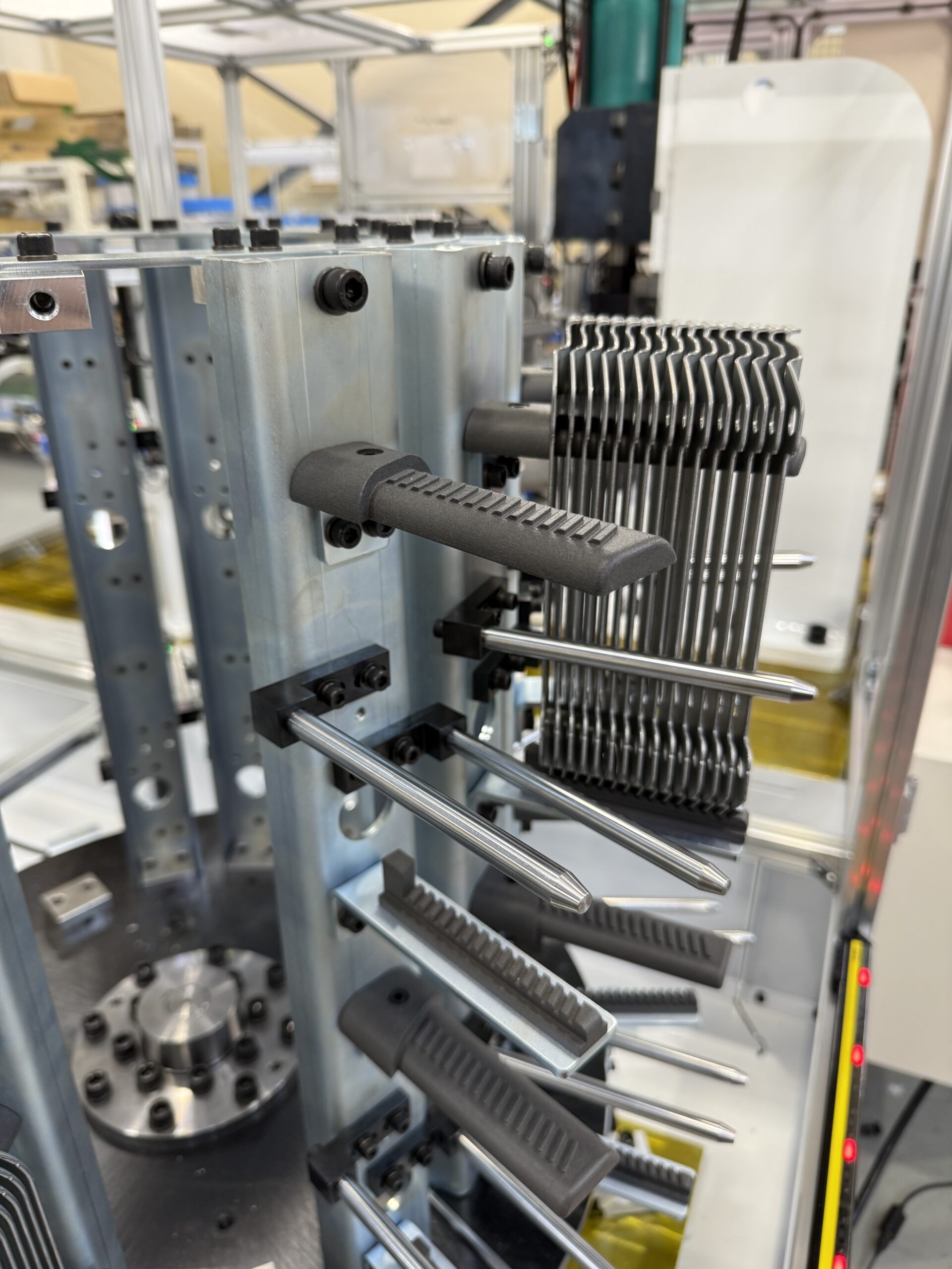 3Dプリンタで製作したワーク受け